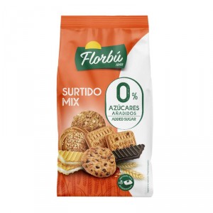 GALLETA FLORBU SURTIDO MIX 0% AZUCARES AÑADIDOS 270 GRS