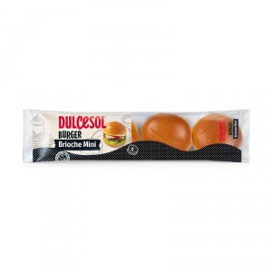 PAN DULCESOL MINI BURGER BRIOCHE P-8 200 GRS.