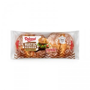 PAN DULCESOL BURGER RUSTIC P-4 300 GRS.