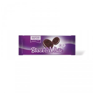 GALLETAS AIROS BLACK & WHITE SIN GLUTEN 300 GRS.