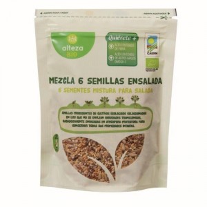 MEZCLA 6 SEMILLAS BIO ALTEZA ENSALADAS 200 GRS.