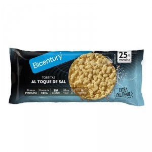 TORTITA BICENTURY PROTEINAS TOQUE SAL 70 GRS
