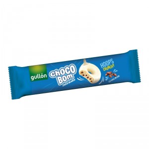 GALLETA GULLON HOOPS CHOCO BOM BLANCO 128 GRS.