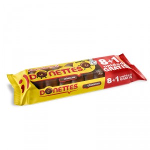 DONETTES CLASICOS 8+1 171 GRS