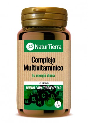 COMPLEMENTO VITAMINICO NATURTIERRA 60 CAP.32,7 GR.