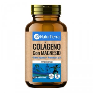 COLAGENO NATURTIERRA CON MAGNESIO 180 COMPRIMIDOS
