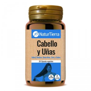 CABELLO Y UÑAS NATURTIERRA 30 CAPSULAS