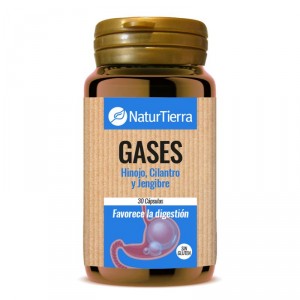 GASES NATURTIERRA 30 CAPSULAS