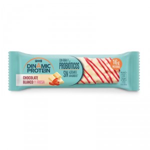 BARR.PROTEINA DINAMIC CHOCO BLANCO Y FRESAS 55 GR