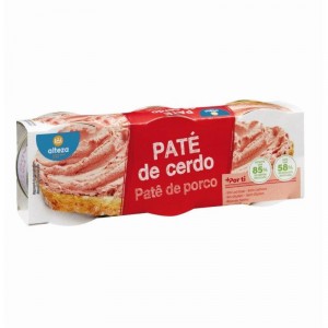 PATE ALTEZA HIGADO DE CERDO PACK-3X70 GRS