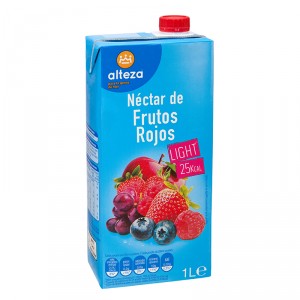 NECTAR ALTEZA FRUTOS ROJOS LIGHT BRIK LITRO