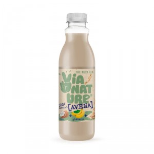 BEBIDA VIA NATURE AVENA-PLATANO-COCO 750 ML.