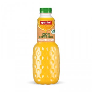 ZUMO GRANINI NARANJA 100% EXPRIMIDO SIN PULPA 1 LT.