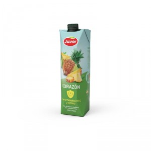 BEBIDA JUVER FUNCIONAL CORAZON PIÑA Y PERA 1 LT.