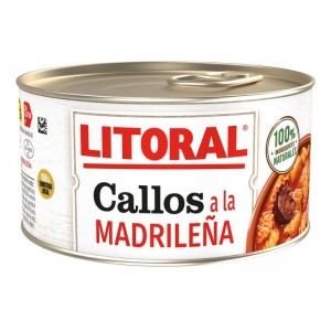 CALLOS LITORAL A LA MADRILEÑA 370 GR.