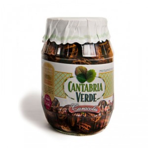 CARACOL CANTABRIA VERDE SILVESTRE COCIDO 900GR., 450GR. P.E.