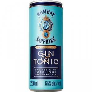 COMBINADO SAPPHIRE TONIC LATA 25 CL.