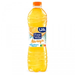 AGUA FONT VELLA NARANJA 1,25 LITROS