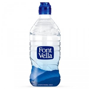 AGUA FONT VELLA MINERAL 75 CL.