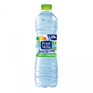 AGUA FONT VELLA SENSACION MANZANA 1,25 LITROS