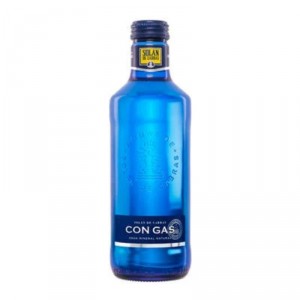 AGUA SOLAN DE CABRAS CON GAS BOT.VIDRIO 75 CL