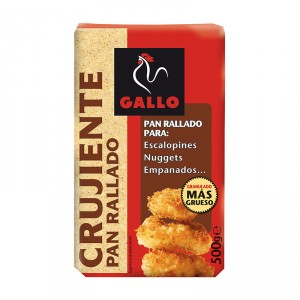 PAN RALLADO GALLO CRUJIENTE 500 GRS