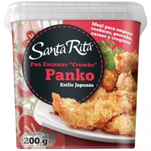 PAN SANTA RITA EN ESCAMAS PANKO ESTILO JAPONES 200 GRS.