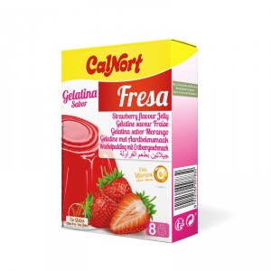 GELATINA CALNORT FRESA 170 GRS.