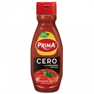 KETCHUP PRIMA CERO 510 GRS.