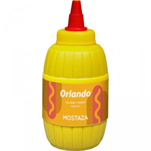 MOSTAZA ORLANDO BARRILITO 300 GRS.