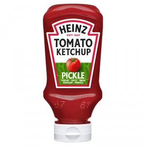 KETCHUP HEINZ PICKLE 220 ML.