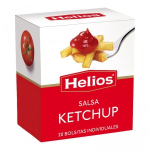 KETCHUP HELIOS 20 BOLSITAS X 10 GRS