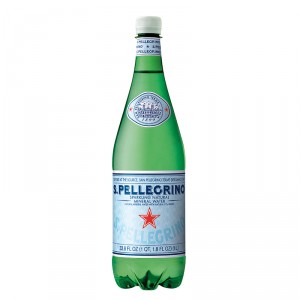 AGUA SAN PELLEGRINO MINERAL CON GAS 1 LT