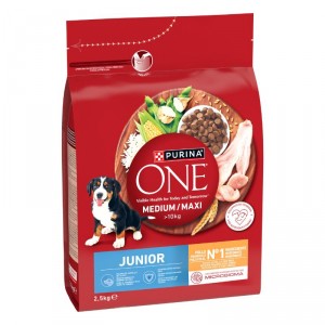 ALIMENTO ONE MED/MAX JUNIOR POLLO Y ARROZ 2,5 KGS