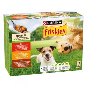 ALIM.FRISKIES MULTIPACK SALSA P-12 UND X 85 GR.