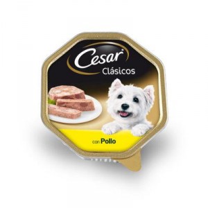 ALIMENTO CESAR PATE POLLO TARRINA 150 GRS