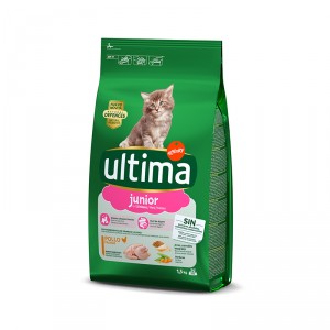 ALIMENTO ULTIMA CAT JUNIOR POLLO 1,5 KG.