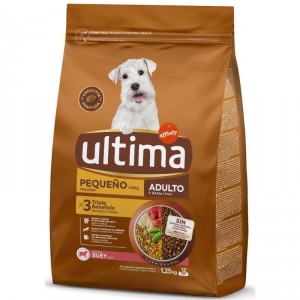 ALIMENTO ULTIMA DOG MINI ADULT BEEF 1,25 KG.