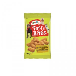 ALIMENTO FROLIC BOCADITOS POLLO 180 GRS