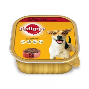 ALIMENTO PEDIGREE BUEY-HIGADO TARRINA 300 GRS