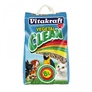 VEGETAL CLEAN VITAKRAFT UNIVERSAL ANIMALES 8 LITROS