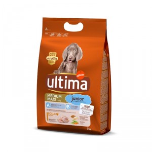 ALIMENTO ULTIMA DOG JUNIOR POLLO 3 KG