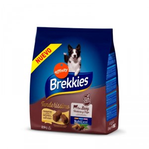 ALIMENTO BREKKIES DOG TENDERISSIMO BUEY 2,5 KILOS