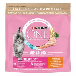 ALIMENTO ONE BIFENSIS JUNIOR CAT POLLO CEREALES 1,5 KILOS