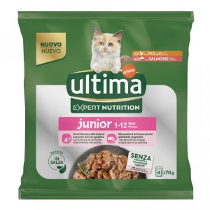 ALIM.ULTIMA CAT EXPERT NUTRITION JUNIOR P-4X70GR