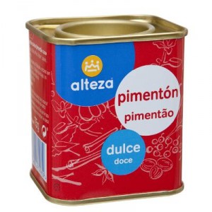 PIMENTON ALTEZA DULCE LATA 75 GRS