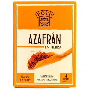 AZAFRAN POTE HEBRA 4 SOBRES 0,4 GRS.