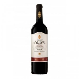 VINO TINTO CASTILLO ALBAI RIOJA CRIANZA 75 CL.