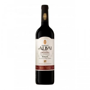 VINO TINTO CASTILLO ALBAI RIOJA CRIANZA 75 CL.