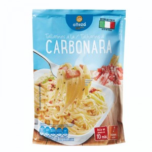 TALLARIN ALTEZA CARBONARA SOBRE 163 GRS
